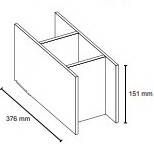 Bruynzeel lade verdeler 38x15