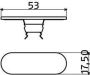 Clou Flush afdekplaatje voor flush first afvoerplug RVS geborsteld CL 1060.3001.41 - Thumbnail 5