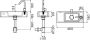Clou InBe fonteinset 46x19x9cm nr4 inclusief kraan plug en sifon keramiek Wit IB 03.03096 - Thumbnail 4