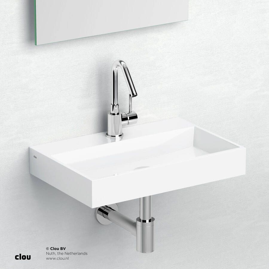 Clou Xo wastafelmengkraan type 7 chroom