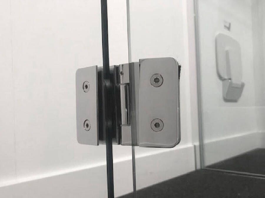 Afdek dopje (1 stuk) voor scharnieren douchecabines chroom