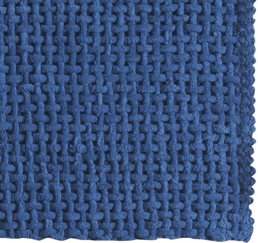 Gedy Knot badmat 50x80 blauw