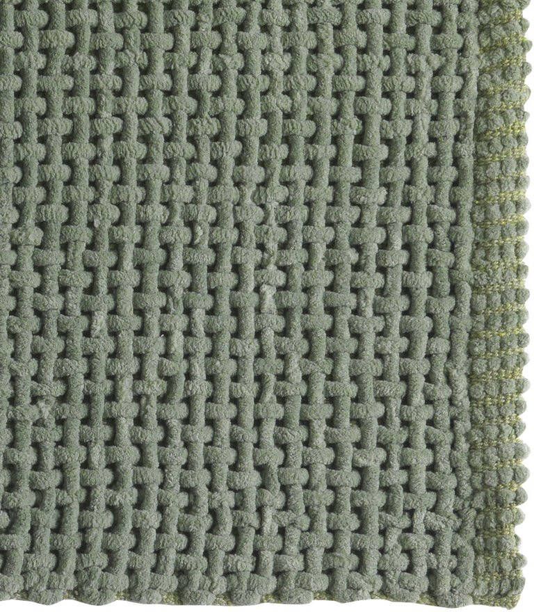 Gedy Knot badmat 50x80 groen