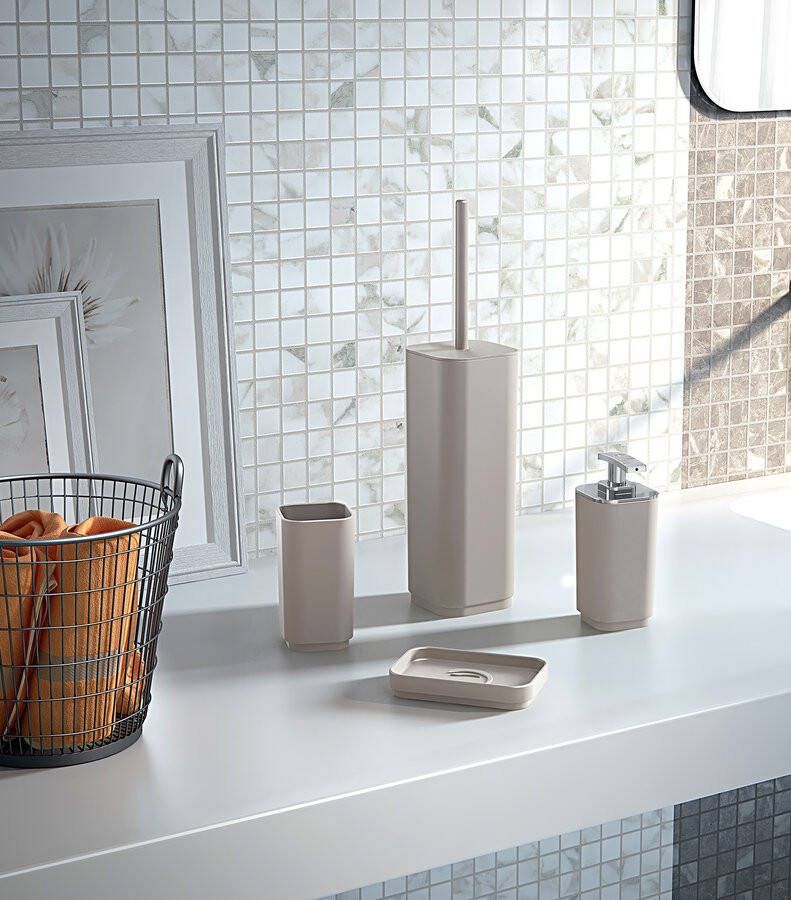 Gedy Seventy vrijstaande zeepschaal beige