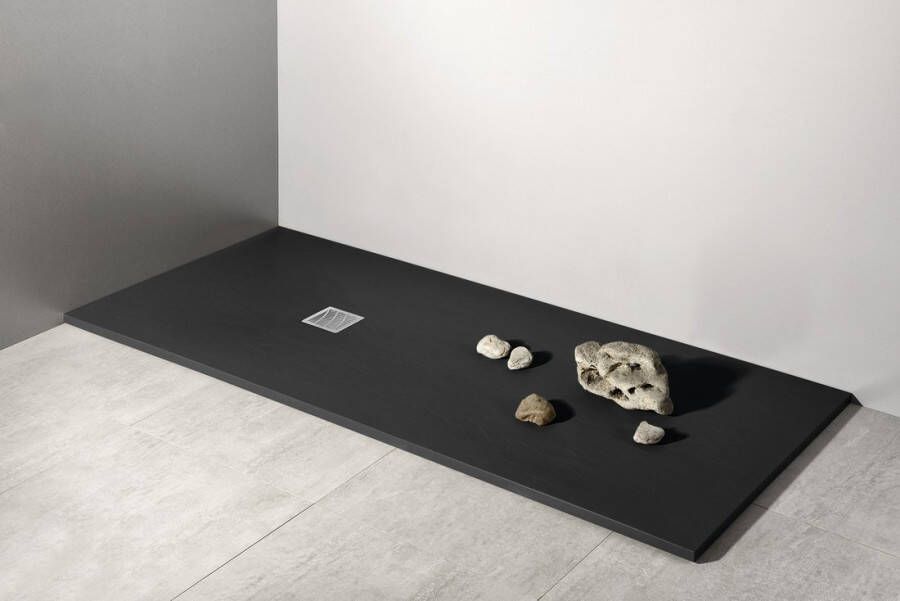 Gelco Mitia douchebak 140x90cm zwart