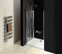 Gelco One Alcove Douchedeur 1200 mm helder glas - Thumbnail 9