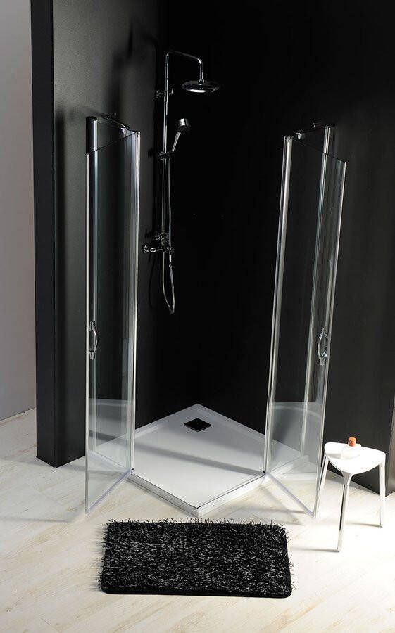 Gelco One douchecabine 80x80 chroom