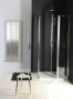 Gelco One douchecabine hoek 120x80 chroom - Thumbnail 3