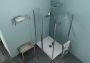 Gelco One douchecabine rechthoek 130x100 cm chroom - Thumbnail 3