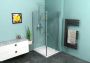 Gelco One douchecabine rechthoek 70x80 cm chroom - Thumbnail 2