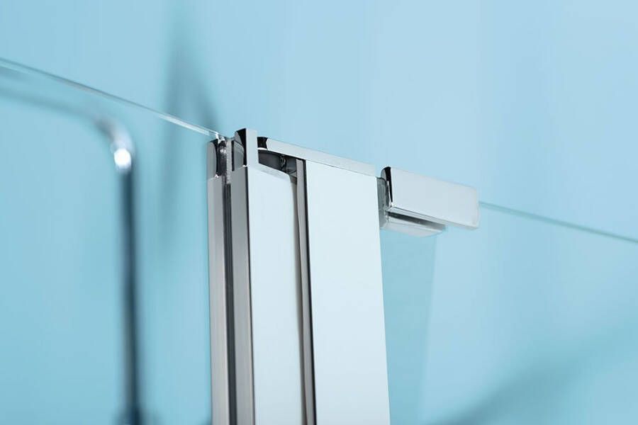 Gelco One douchecabine vierkant 80x80 cm chroom