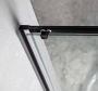 Gelco Douchecabine Sigma Simply Black Kwartrond 120x90x190 cm Mat Zwart - Thumbnail 2