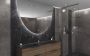 Gliss Design Spiegel Eos 100x120cm Met Ronding Naar Beneden En Spiegelverwarming - Thumbnail 3