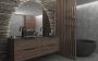 Gliss Design Spiegel Eos 160x120cm Met Ronding Naar Boven En Spiegelverwarming - Thumbnail 3