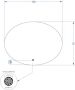 Gliss Design Gliss Badkamerspiegel Oval | met LED Verlichting (Alle Maten) - Thumbnail 4