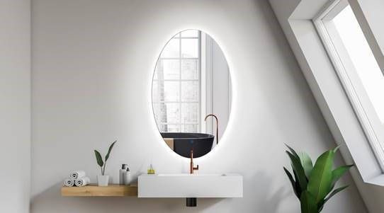 Gliss Design Oval spiegel 60x100