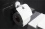 Haceka Kosmos toiletrolhouder met klep 14 3x5x12 9cm wit - Thumbnail 2