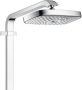 Hansgrohe Raindance E showerpipe 360 1jet met ShowerTablet Select 300 wit chroom - Thumbnail 3