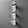 Hotbath Chap C066 inbouw thermostaat met 2 stopkranen chroom - Thumbnail 2