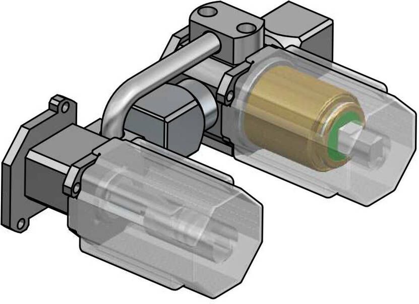 Hotbath Cobber CB027 inbouw douchemengkraan met handdouche geborsteld koper