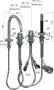 Hotbath Cobber Badrandcombinatie met draaibare mengkraan 2 functies omstel en handdouche Living Colours Verouderd messing CB073AB - Thumbnail 6