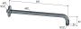 Hotbath Cobber CB450 wandarm 40 geborsteld messing PVD - Thumbnail 2