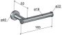 Hotbath Cobber CBA04 toiletrolhouder zwart chroom - Thumbnail 2