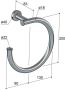 Hotbath Cobber CBA08 handdoekring chroom - Thumbnail 2