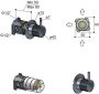 Hotbath Cobber X CX011 inbouw 2-weg omstel geborsteld nikkel - Thumbnail 2