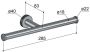 Hotbath Cobber X dubbele toiletrolhouder 4 x 28 5 x 8 3 cm geborsteld messing PVD - Thumbnail 4