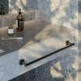 Hotbath Gal handdoekhouder 4 x 64 x 8 3 cm geborsteld gunmetal PVD - Thumbnail 3