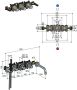 Hotbath inbouwdeel bad thermostaat met 2 stopkranen met uitloop met handdouche HBCB7072 - Thumbnail 2