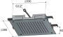 Hotbath MateInbouw Hoofddouche vierkant 38x38cm geborsteld messing PVD M110BBP - Thumbnail 6