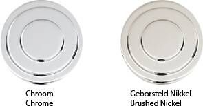 Hotbath Mate M306 glijstang 90cm ABS geborsteld nikkel