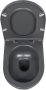 Isvea Infinity hangend randloos toilet 36 5x53 antraciet - Thumbnail 2