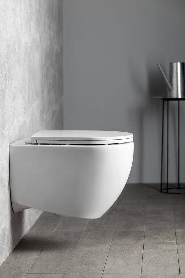 Isvea Infinity randloos hangtoilet glans wit