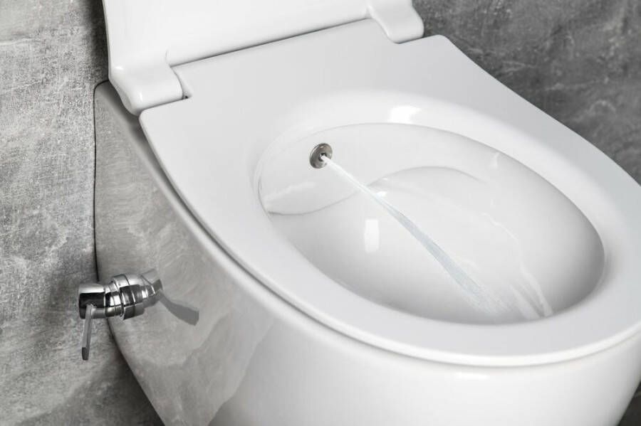 Isvea Sentimenti randloos bidet hangtoilet glans wit