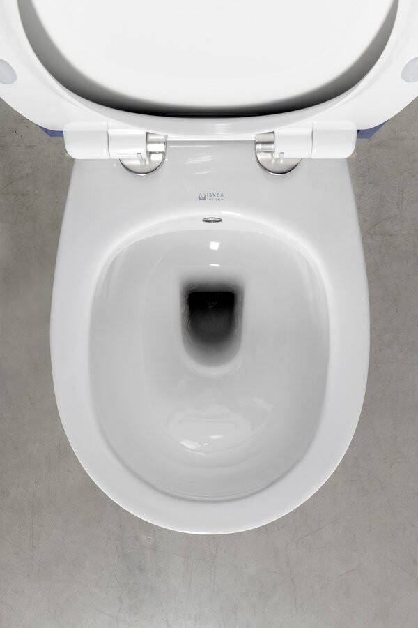 Isvea Sentimenti randloos bidet hangtoilet glans wit