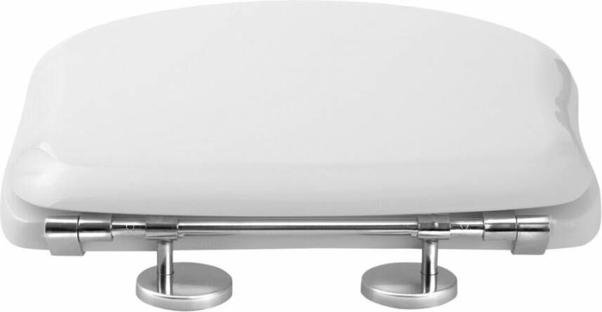 Kerasan Retro toiletbril wit chroom