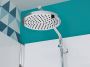Kinedo Eden complete douchecabine draaideur 18 cm douchebak 120x90 chroom - Thumbnail 2