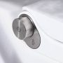 Laufen Cleanet RIVA Douche WC 35.5x60x41.5cm diepspoel incl. closetzitting met deksel en softclose keramiek Glans Wit H8206914000001 - Thumbnail 4