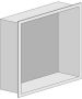LOOOX Box RVS inbouw niskast. Afmeting: 300x300mm. Kleur RVS. - Thumbnail 3