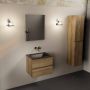 Mondiaz Aivy badmeubelset 60x45x50cm 0 kraangaten 1 wasbak urban Solid surface Midden 2 lades Zonder spiegel Melamine Chai AIVY80127 - Thumbnail 4