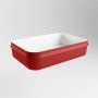 Mondiaz Arvo waskom 55x38x13cm rechthoek opbouw Solid Surface Fire Talc M80179FireTalc - Thumbnail 3