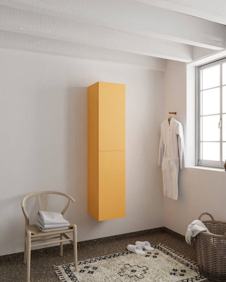 Mondiaz Beam 160cm kolomkast kleur ocher met 2 deuren
