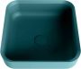 Mondiaz Binx waskom 36x36x13cm vierkant opbouw Solid Surface Smag Smag M49904SmagSmag - Thumbnail 2