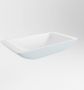 Mondiaz Topi waskom 59.5x34.5x10cm rechthoek opbouw Solid Surface Clay Talc M80180ClayTalc - Thumbnail 3