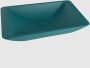 Mondiaz Topi waskom 59.5x34.5x10cm rechthoek opbouw Solid Surface Smag Smag M80180SmagSmag - Thumbnail 2