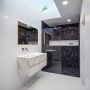 Mondiaz VICA Badkamermeubelset 120cm 2 lades wasbak Moon links 0 kraangaten solid surface carrara marmer PC75341559 - Thumbnail 3