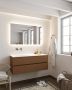 Mondiaz VICA Badkamermeubelset 120cm 2 lades wasbak Cloud links 0 kraangaten solid surface rust NV76341757 - Thumbnail 3